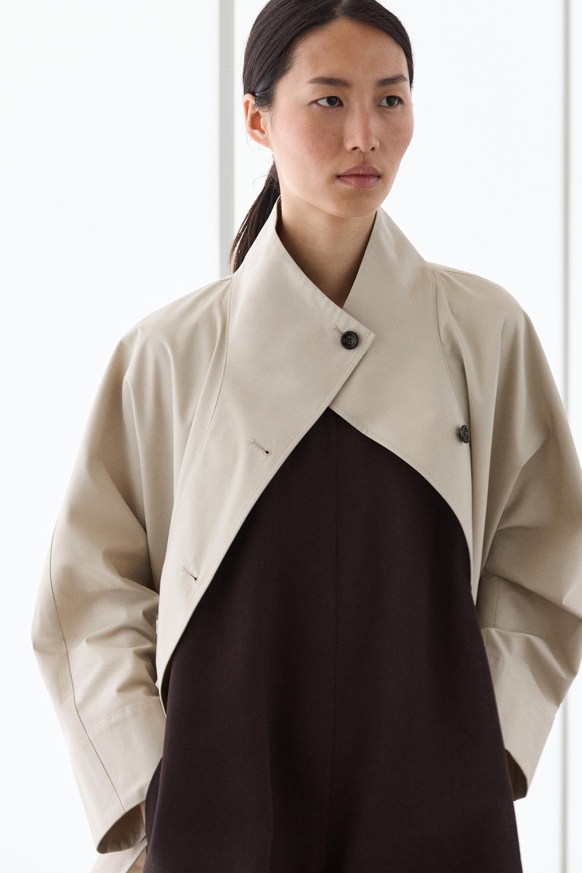 Veste à col montant